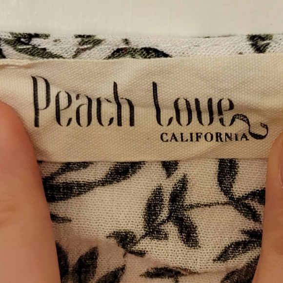 Peach Love Tied Top - Picture 2 of 2